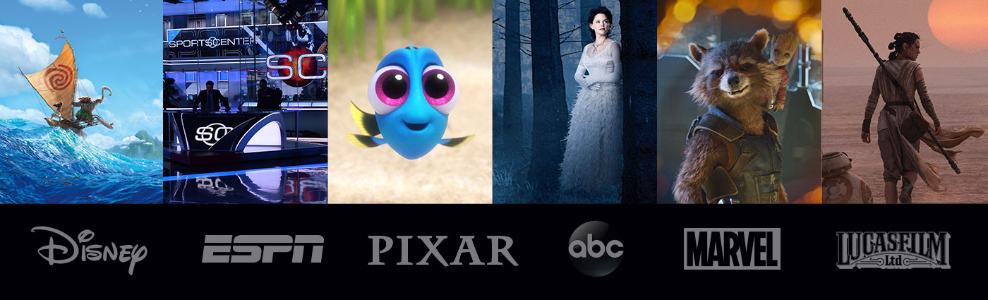 The Walt Disney Company Brands and Studios